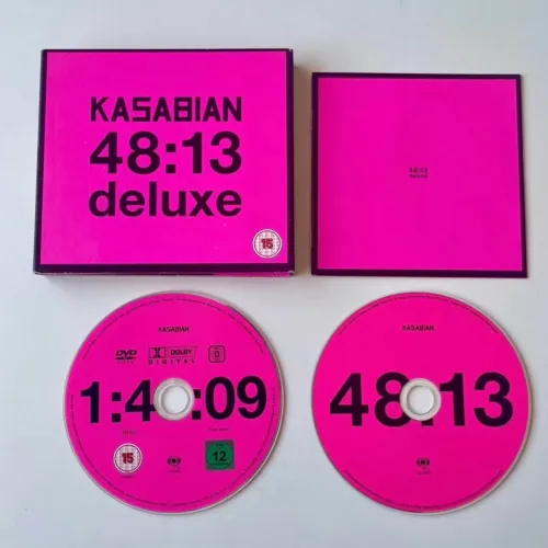 Kasabian 48:13 Deluxe Cd + Dvd Importado Inglaterra UK 2014