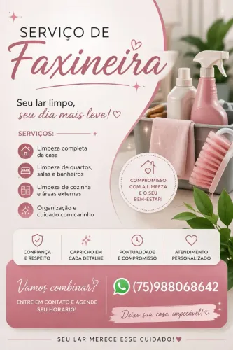 Serviço de doméstica