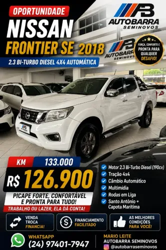 Nissan Frontier SE CD 4X4 2.3 Bi-TB Diesel Aut. 2018