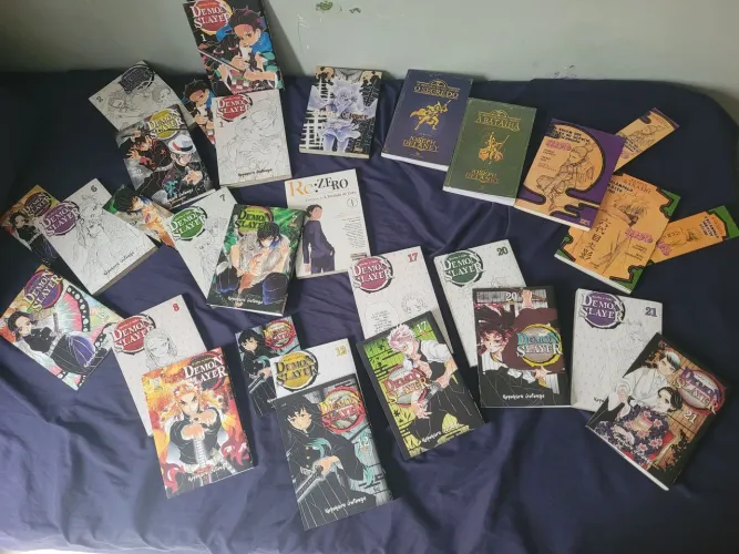 Vendo coleção de mangas