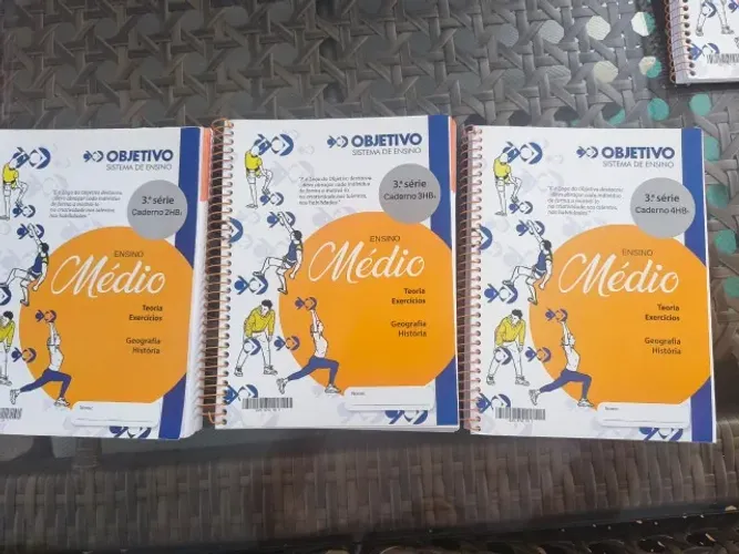 Apostilas Objetivo Cadernos HB - 3º ano Ensino Médio