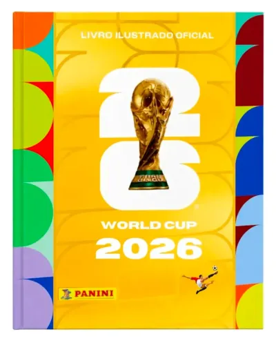 Vendo Álbum Panini Original Dourado Capa Dura