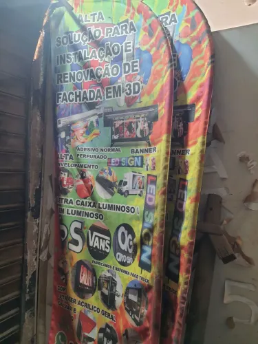 Impressão de Windbanner em geral 