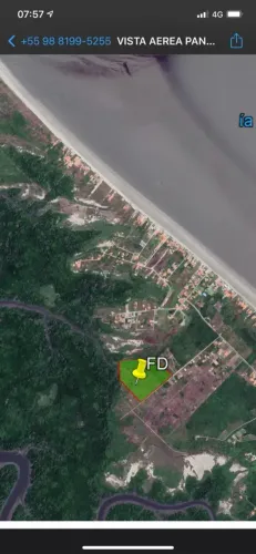 PRAIA DE PANAQUATIRA: Terreno de 28.000 m2 a venda - Ilha de São Luis-MA