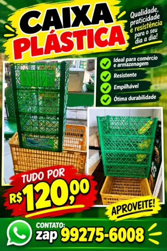 Caixa para hortifruti