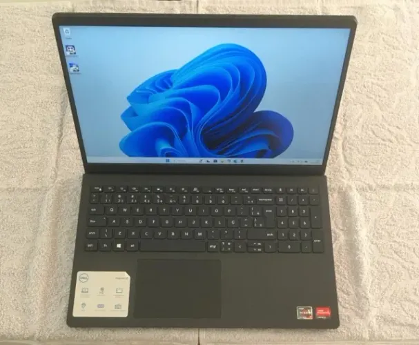 Notebook Dell Inspiron Ryzen 7 7ª geração ram 16gb NVMe 512 gb tela touch