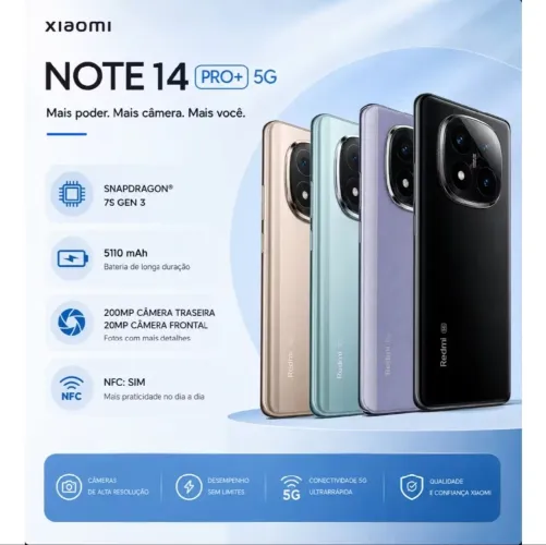 Troco Redmi note 14 pro plus + Tv Samsung 50 polegadas