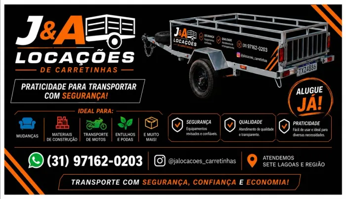 Locação de carretinhas 