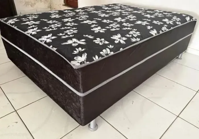 CAMA BOX CASAL - 16CM DE ESPUMA