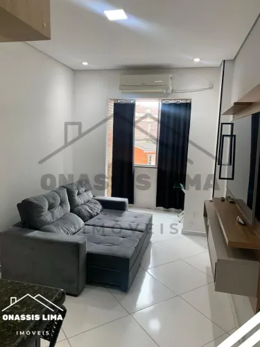 Lindo Apto 2 Qts (Mobiliado/Alto Padrão) - Divisa Santos/São Vicente (Abaixo do Preço)