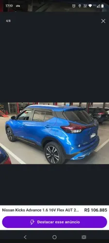 Nissan Kicks Advance 1.6 16V Flex AUT 2024