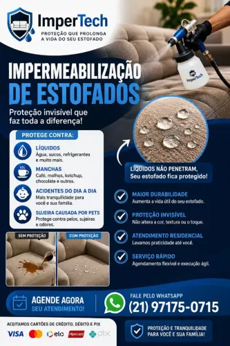 Impermeabilização Profissional de Estofados