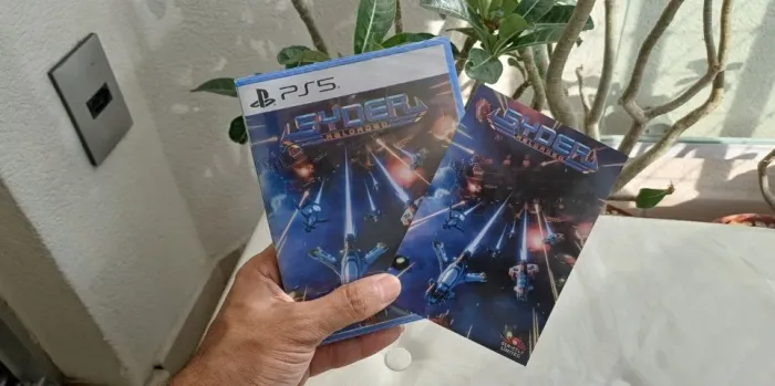 Jogo Syder Reloaded Ps5 Shmup Nave Apenas 1 Mil Cópias Raro