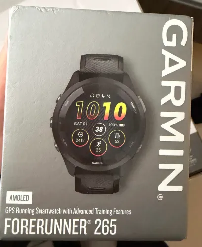 Relógio Garmin Forerunner 265 - NOVO 