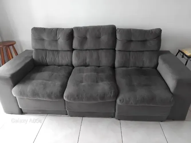 Sofa reclinavel 3 lugares