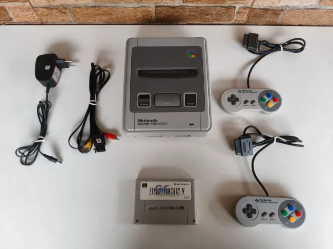 Console Super Famicom completo 