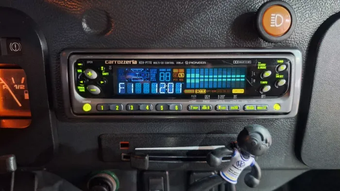 Frente toca fitas carrozzeria deh-p770 funcionando 100%