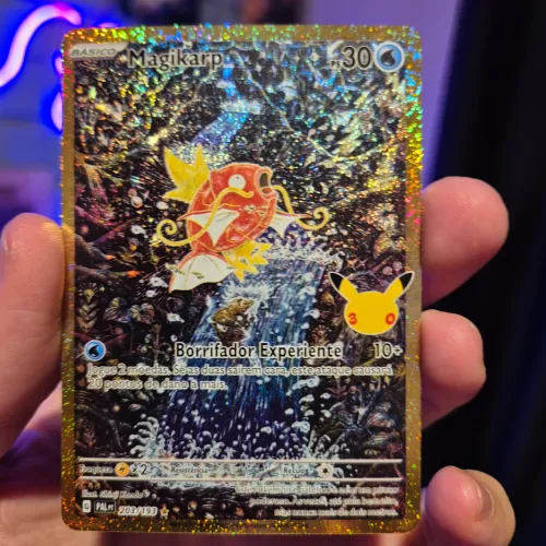 Cartas pokémon - Magikarp 30 anos