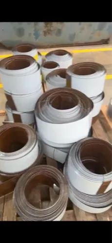 Bobina Galvalume Pre Pintado - Branco e Madeirado
