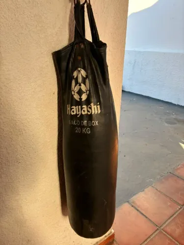 Saco de Boxe Hayashi 20kg Original - Ótimo Estado