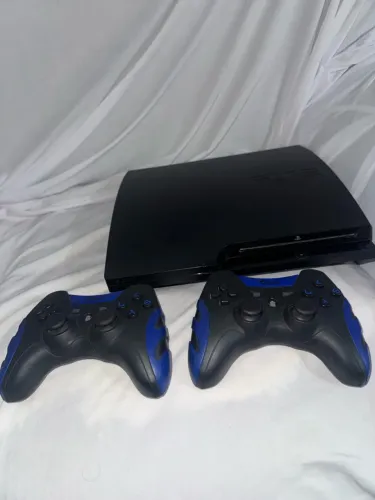 PS3 Slim Desbloqueado C/ HEN + Jogos