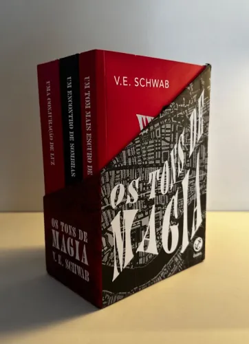Box ?Os tons de magia? - V. E. Schwab (ACOMPANHA BRINDES)
