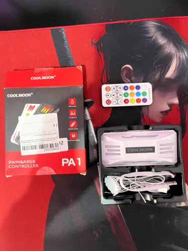 Controladora ARGB COOLMOON para Fans