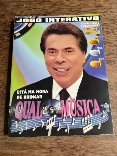 Cd-rom Qual É A Música (silvio Santos Sbt)