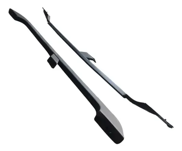Par Rack Teto Hilux Sw4 2009 Com Detalhe  Preto