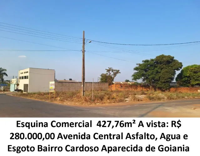 Leia a descrição: Esquina Comercial 427,76m² (Avenida Central) Bairro Cardoso