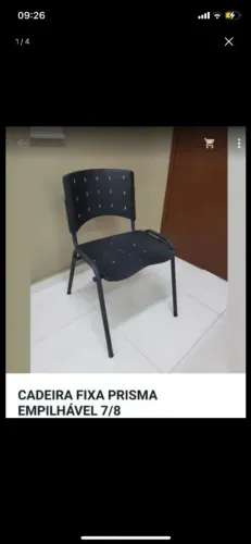 Cadeira empilhavel várias cores novas pronta entrega