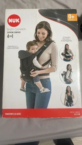 Transporte de Bebe - Baby Carrier - Nuk 4 em 1 - Nova