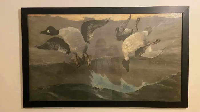 Quadro "Direita e Esquerda" (Right and Left)