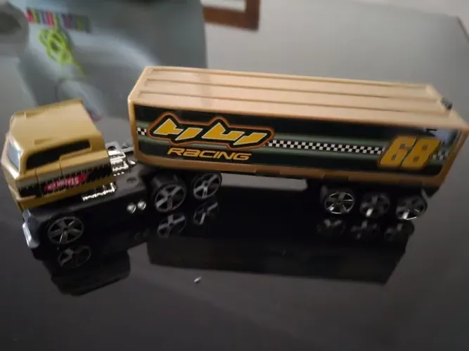 Hot Wheels Caminhao Rig Dog Usado Impecavel
