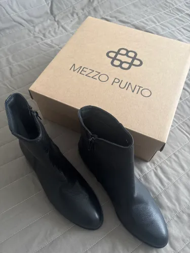 Bota couro Mezzo Punto 36