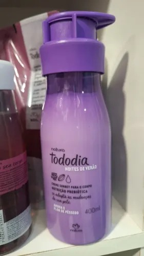 Todo dia Natura hidratante noite de verão amora e flor de pêssego 400 ml