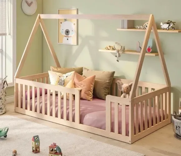 Cama pra bebe - montessori + colchão ortobom 