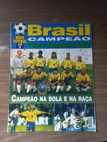 Pôster Seleção Brasileira Campeã Copa América 1997