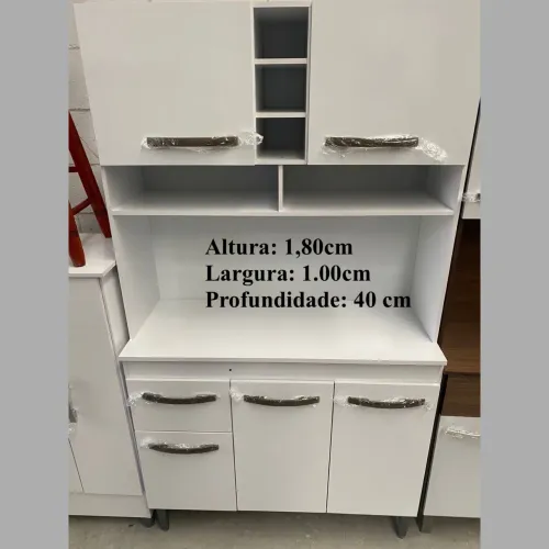 Armário de cozinha branco - entregamos hoje 