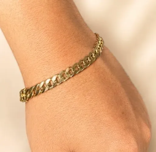 Pulseira Grumet em Ouro 18k 750