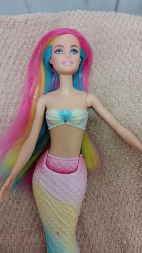 Barbie Dreamtopia Sereia Arco-Íris Mágica