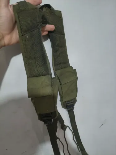 Cinto + Suspensório + Porta Careegadores