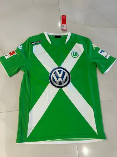 Camisa de Futebol - Wolfsburg Alemanha 2014 - Autógrafo Luiz Gustavo - Nova, com etiqueta.