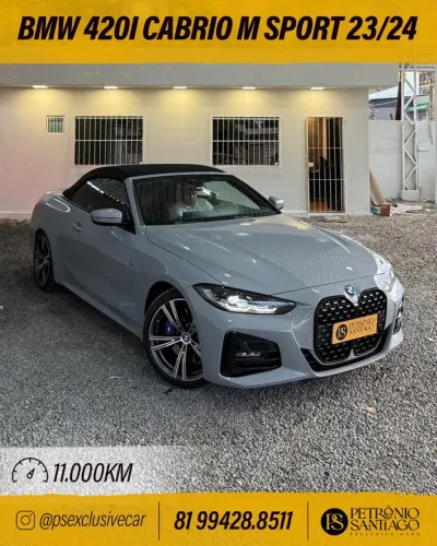 BMW 420I Cabriolet M Sport 2.0 TB 16V 2P. 2024