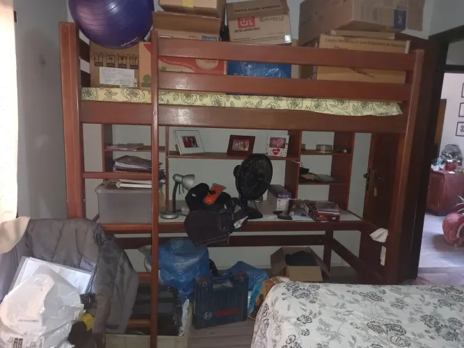 Beliche office com Escrivaninha (madeira maciça)