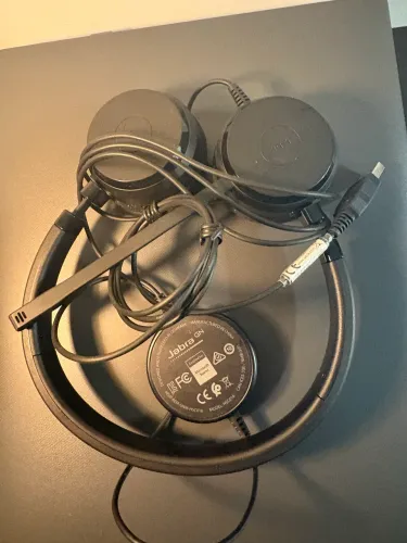 Lote 04 unidades fone headset Jabra envolve HSC016
