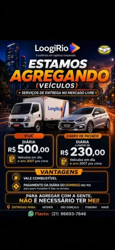 Entregador com carro próprio 