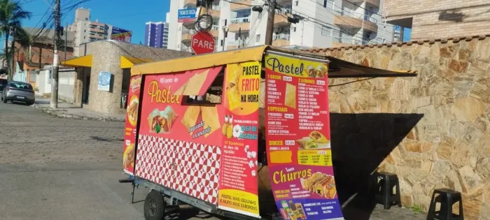 Carrinho de Pastel e Churros completo