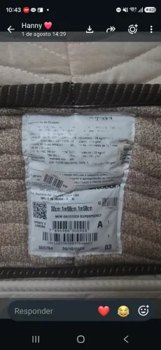 Colchão Queen Ortobom Molas Ensacadas (1,58 x 1,98) - Frete Grátis na Terça, 29.09