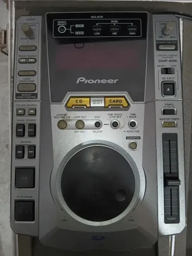 Par de CDJ PIONEER DMP-555 funcionando + CASE
